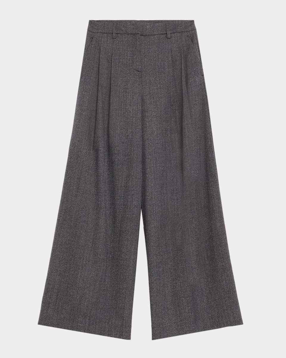 Next Didi Stretch Wool Wide-Leg Trousers